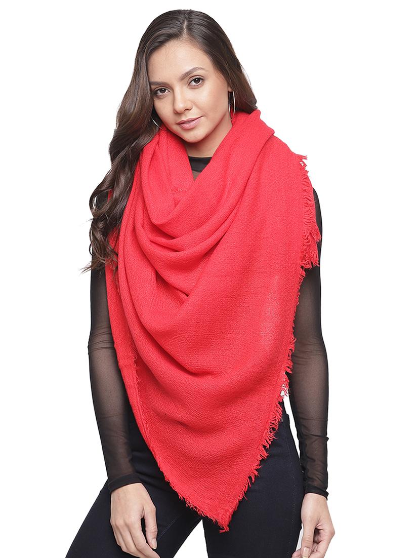 women's solid print stole - 17420104 - Zoom Image - 0