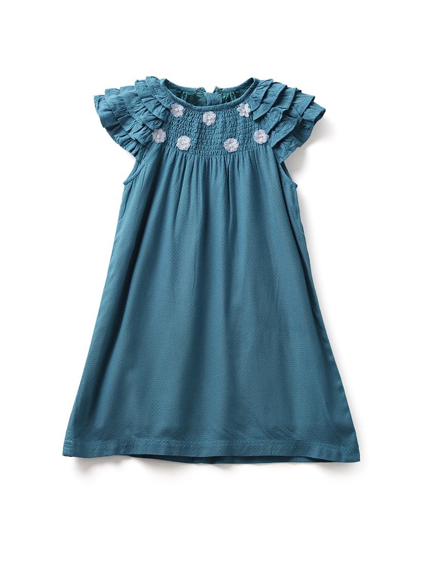 blue cotton frock - 17423260 -  Zoom Image - 0