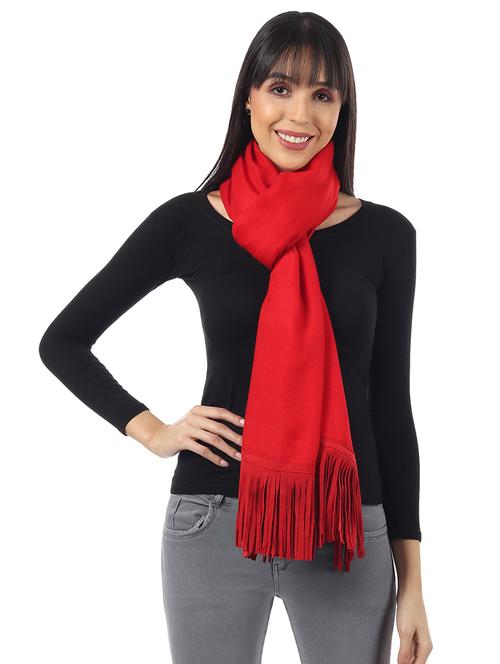 women's solid print stole - 17423435 - Standard Image - 0