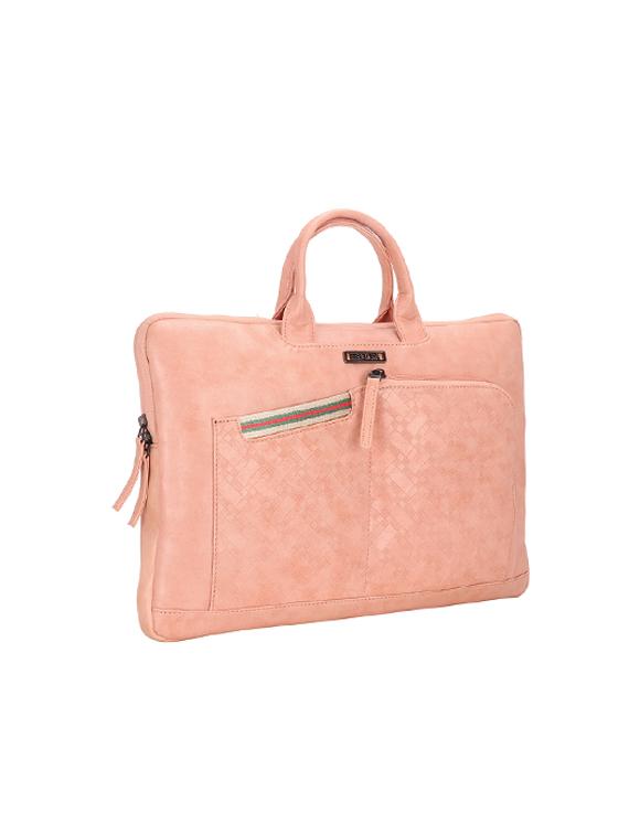 pink leatherette laptopbag - 17425247 - Standard Image - 3