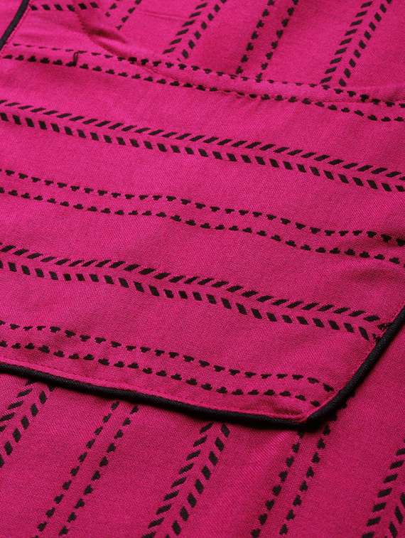 Printed Straight Kurta