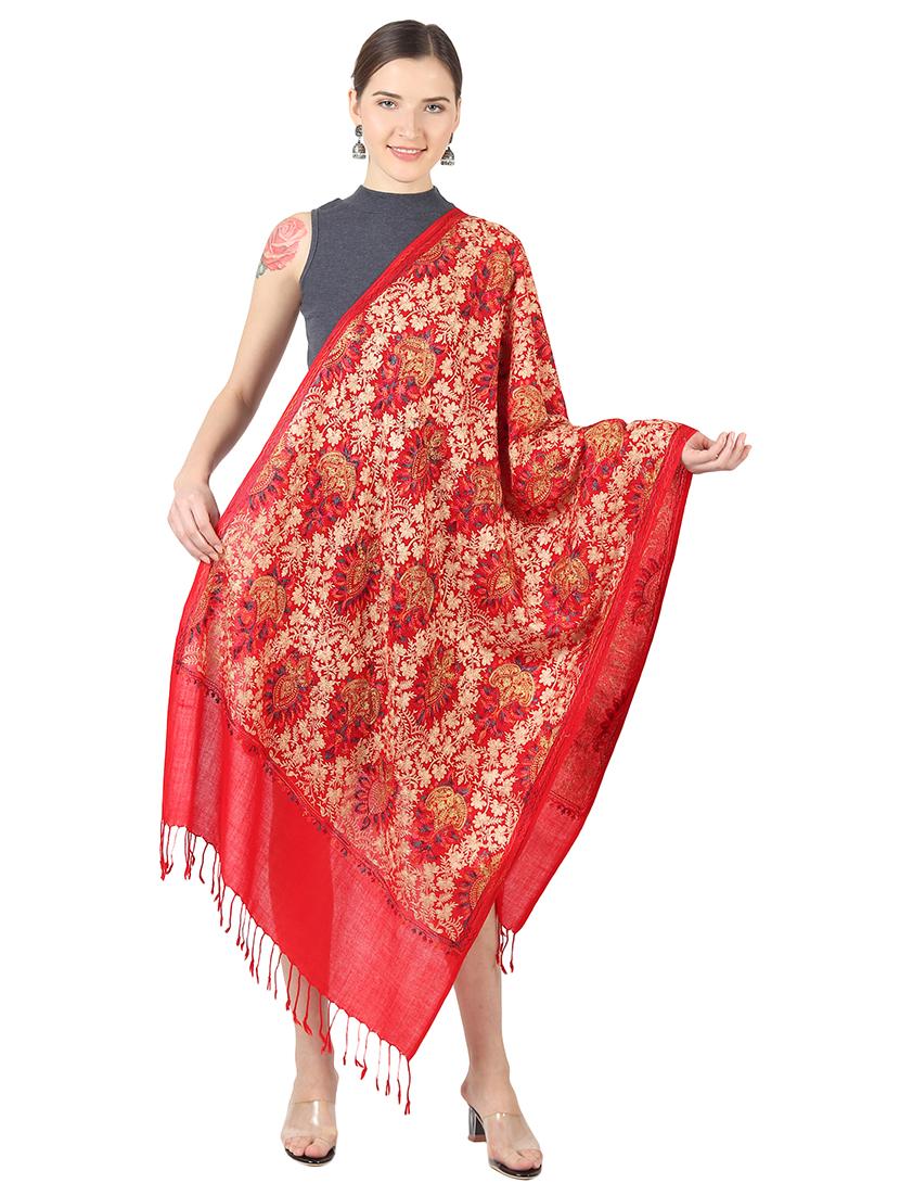women's floral print stole - 17428929 - Zoom Image - 0