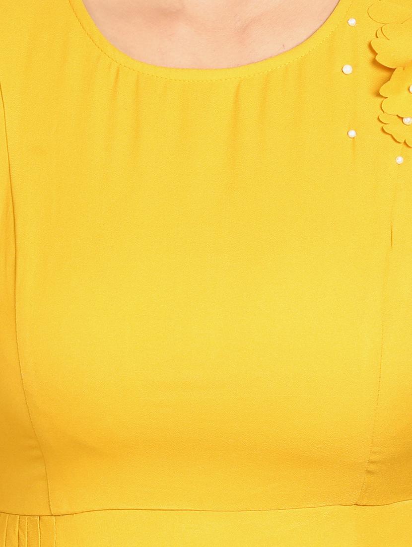 embellished detail asymmetric dress - 17431775 -  Standard Image - 3