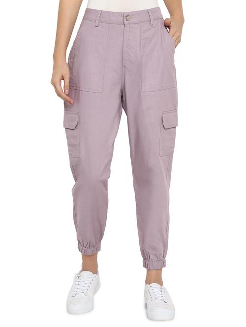 high rise flap pocket  jogger - 17431825 -  Standard Image - 0