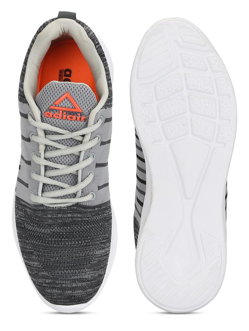 grey polyester sport shoes - 17432407 - Standard Image - 3