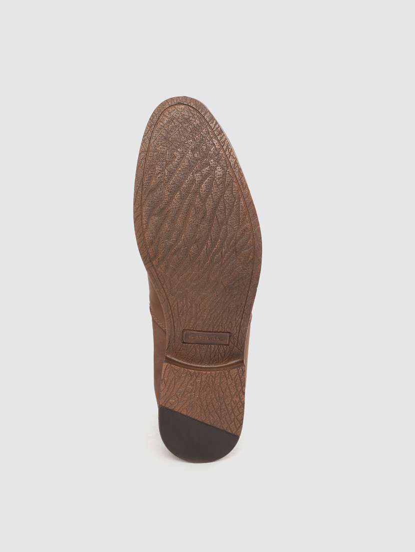 brown leather high ankle boots - 17432474 -  Standard Image - 3