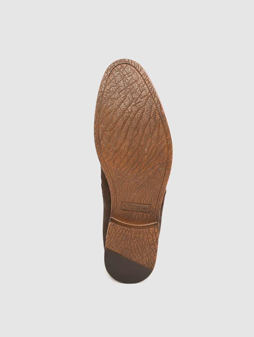 men solid slip on boots - 17432475 -  Standard Image - 3