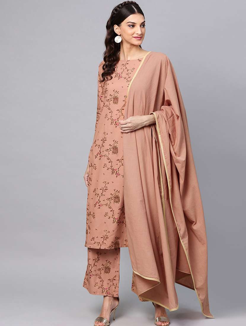 printed kurta palazzo set