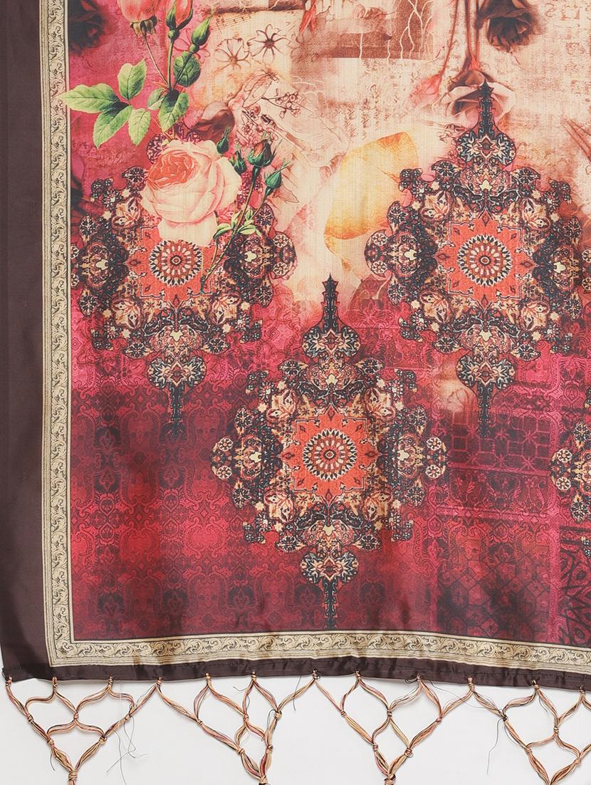 floral print flared lehenga - 17436430 - Standard Image - 5