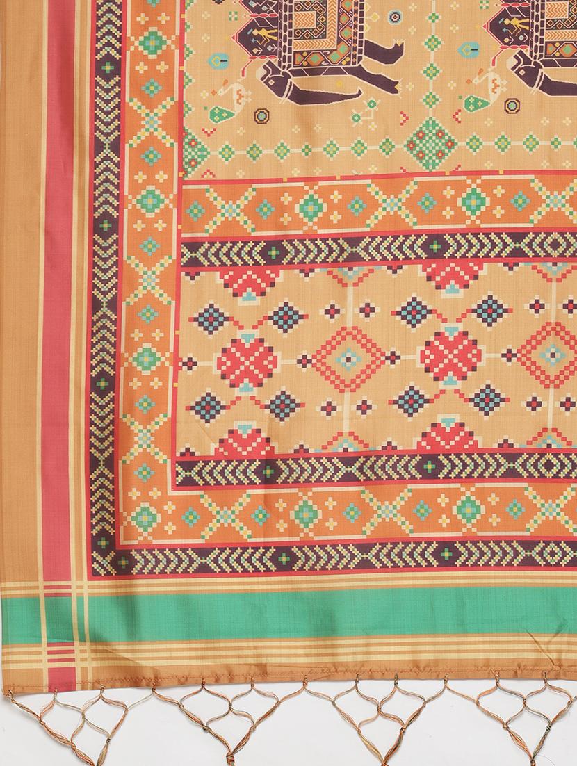 floral print flared lehenga - 17436439 - Standard Image - 5