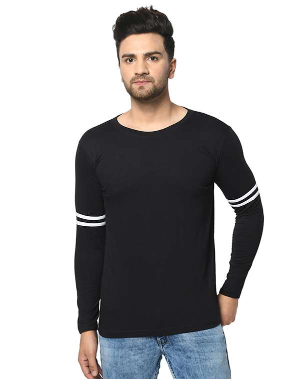 black taped t-shirt
