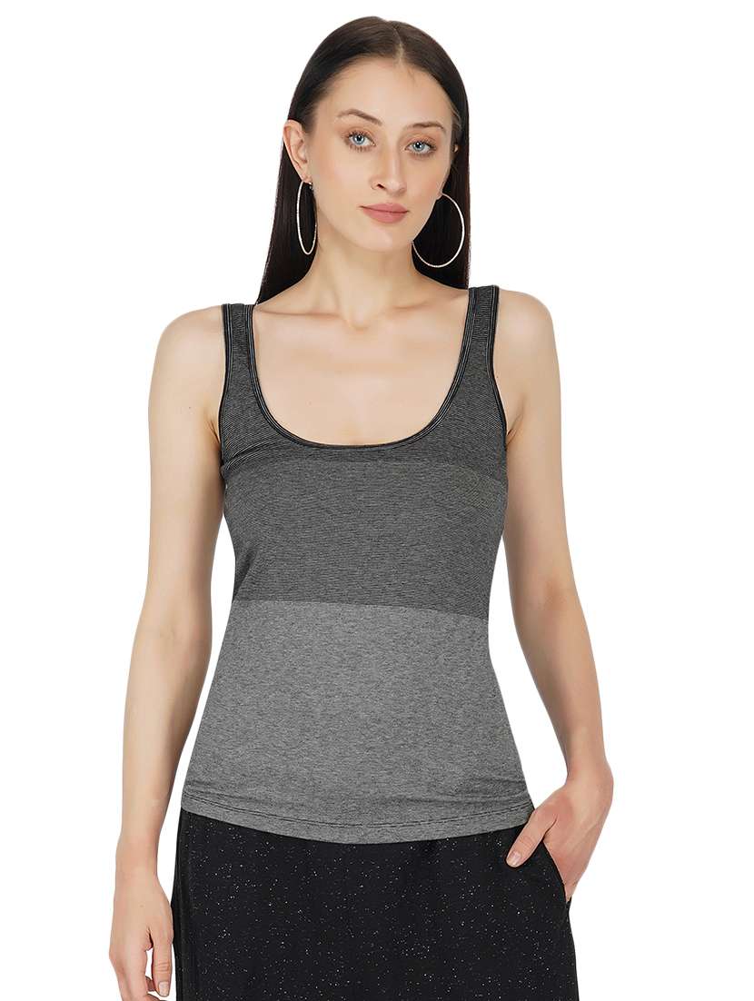 women's tank top shoulder strap top