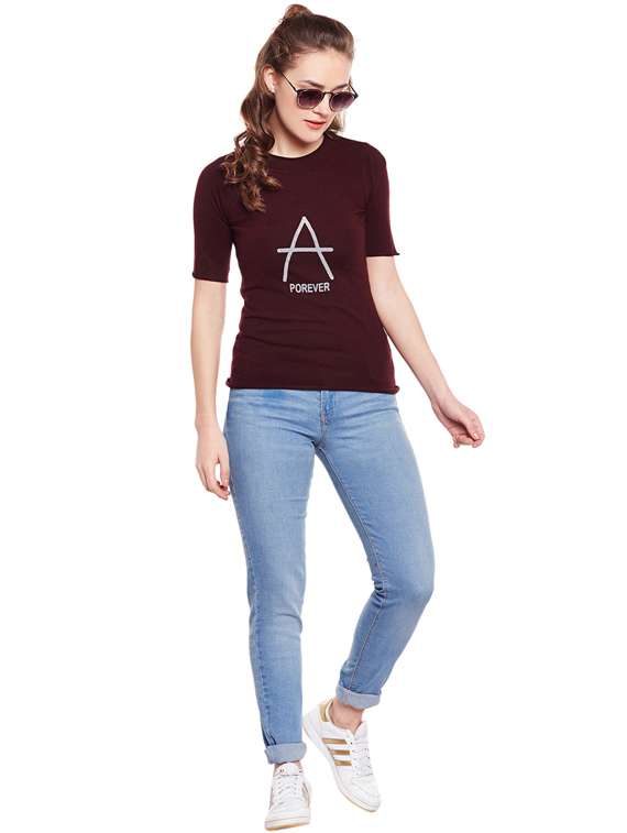 crew neck wool top - 17439213 -  Standard Image - 3