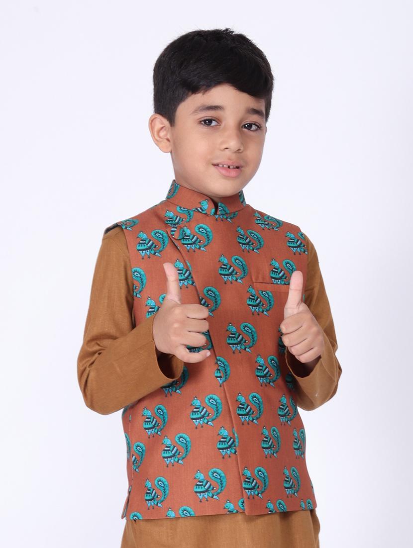stand collar nehru jacket  - 17442979 -  Zoom Image - 0