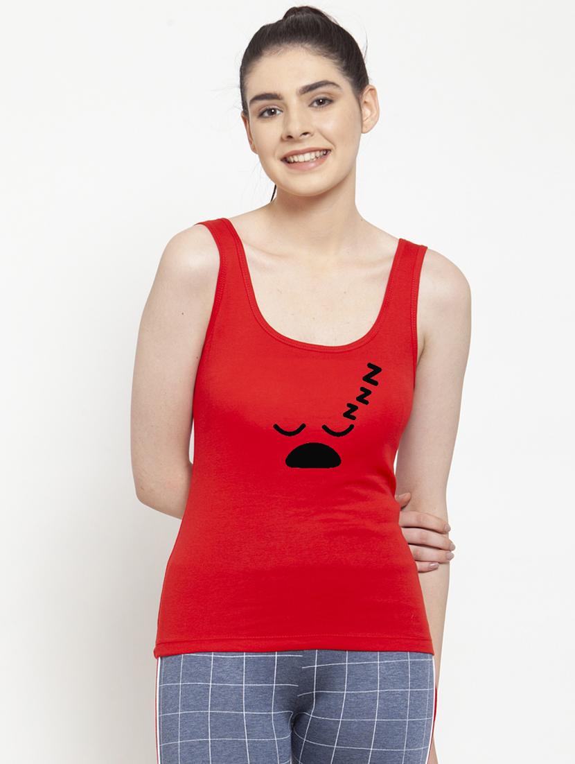 women's tank top shoulder strap top - 17443515 -  Zoom Image - 0