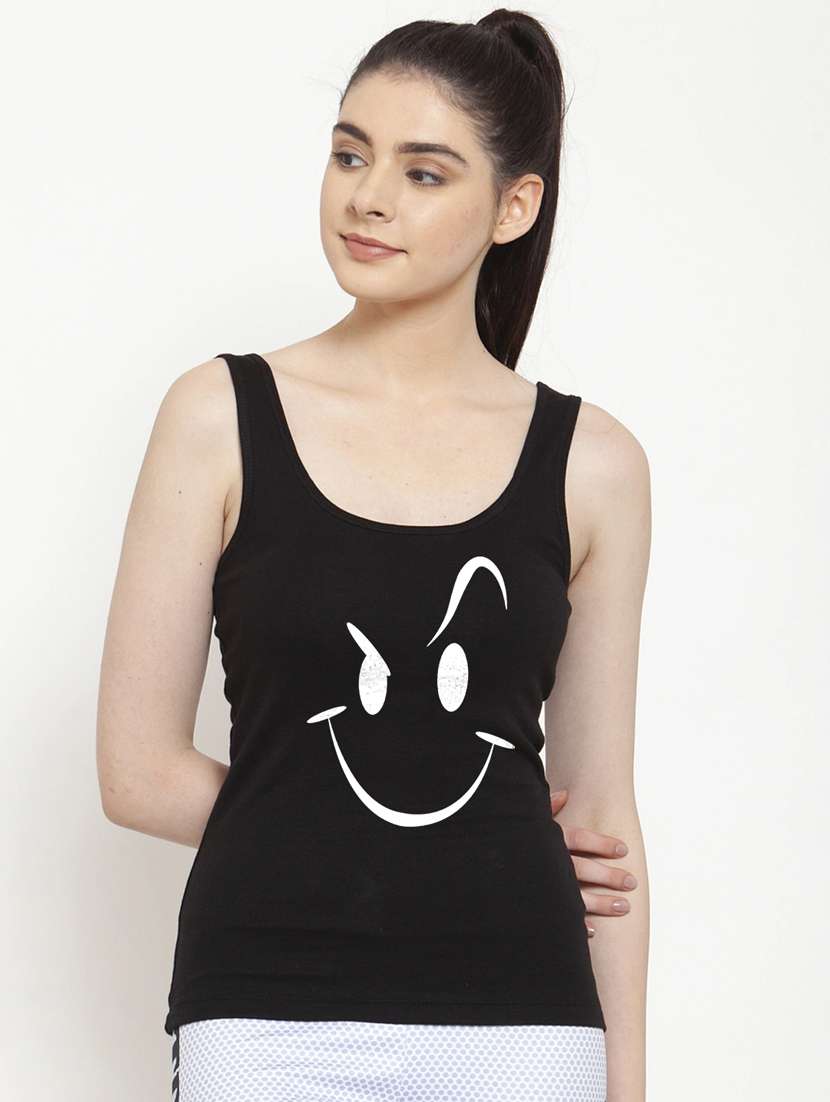 women's tank top shoulder strap top - 17443522 -  Zoom Image - 0