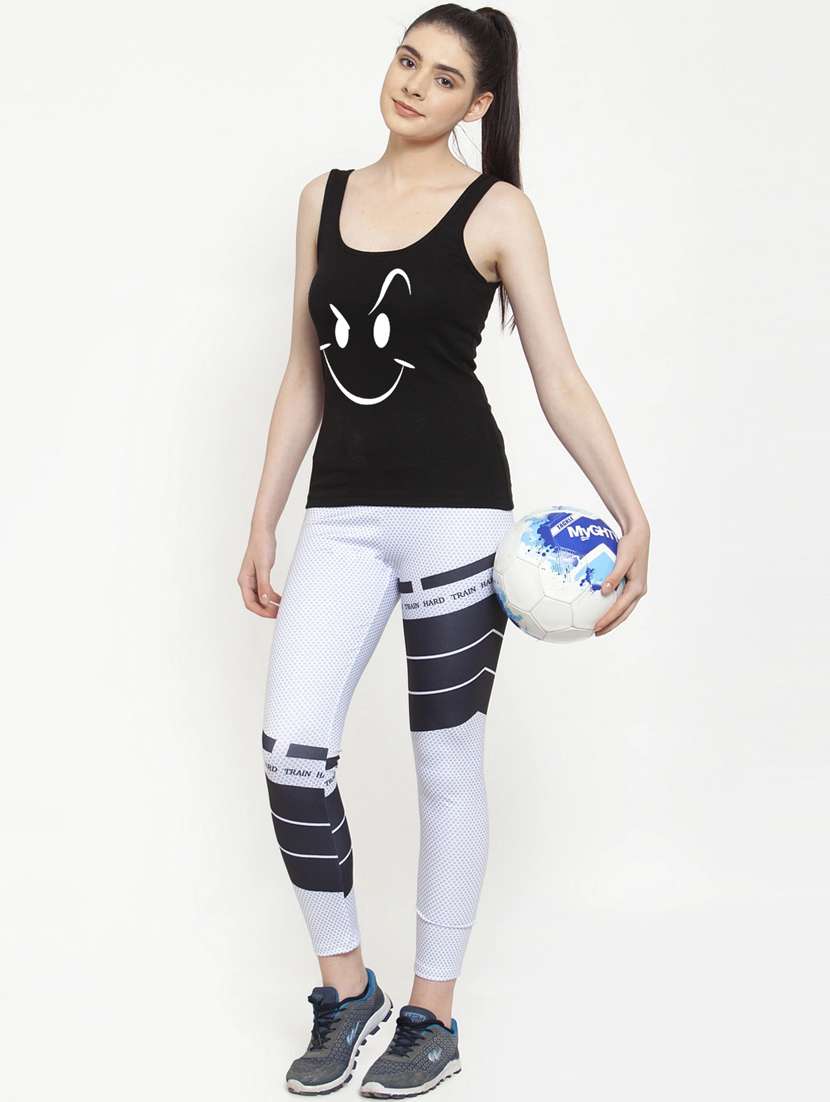 women's tank top shoulder strap top - 17443522 - Standard Image - 3