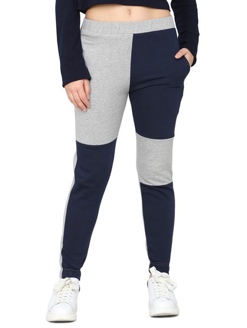 color block fleece trouser - 17443861 - Standard Image - 0