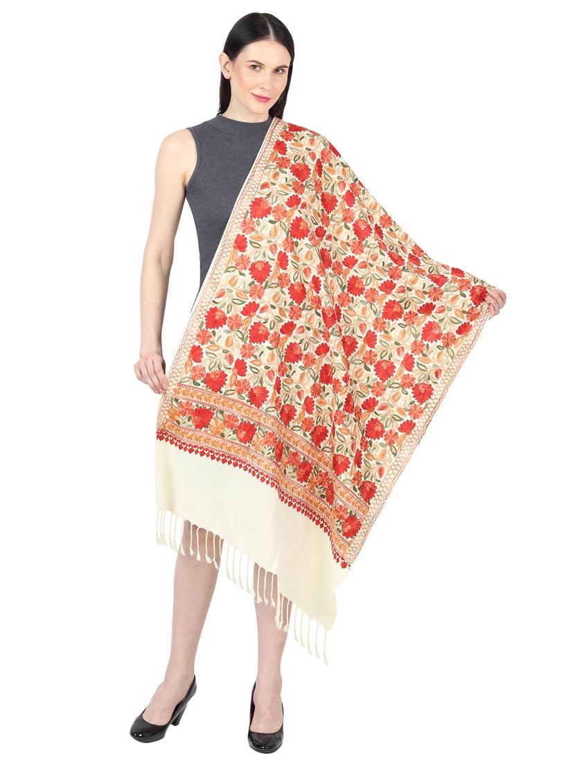 women's floral print stole - 17444520 -  Zoom Image - 0