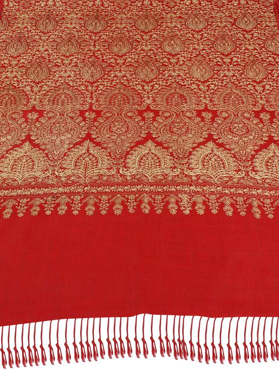 women's embroidered stole - 17444527 - Standard Image - 3