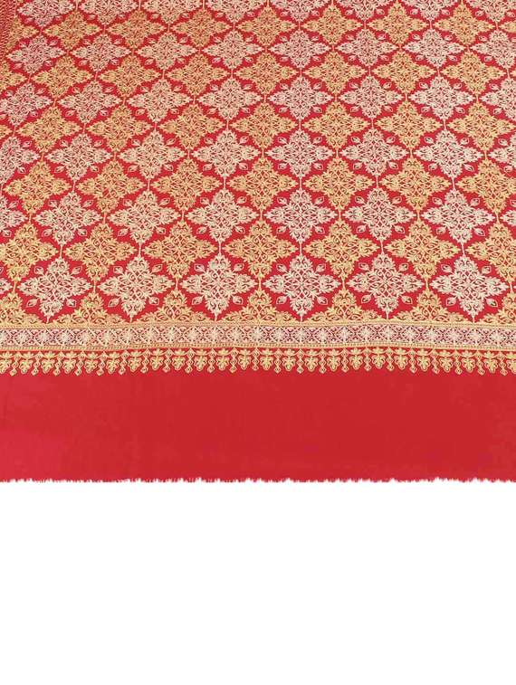 women's embroidered shawl - 17444538 - Standard Image - 3