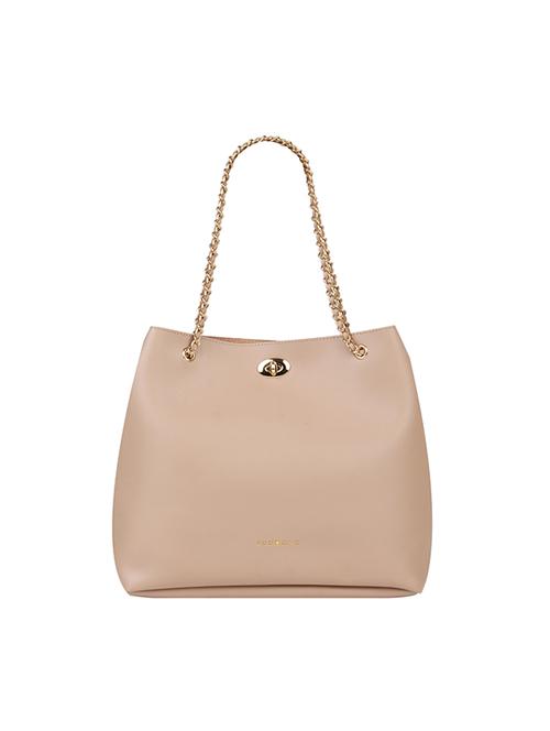 pink leatherette (pu) handbag - 17451078 -  Standard Image - 0