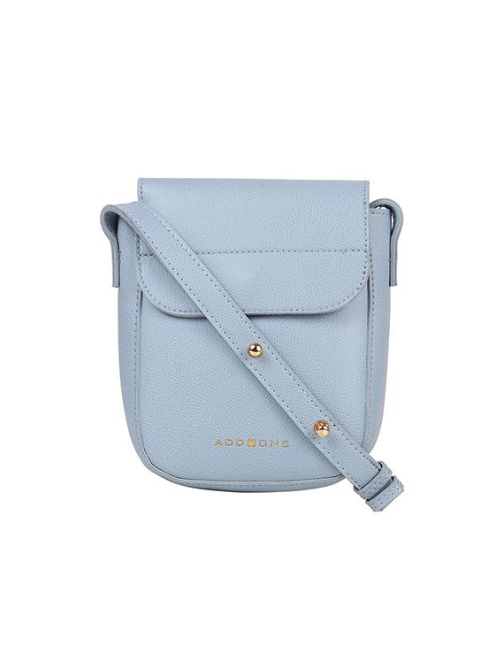 blue leatherette (pu) sling bag - 17451090 - Zoom Image - 0