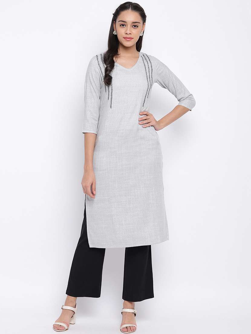 women's straight kurta