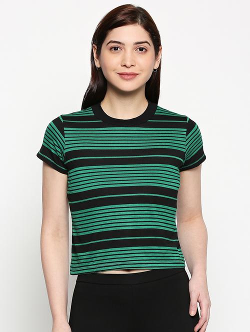 crew neck striped tee - 17461355 -  Standard Image - 0
