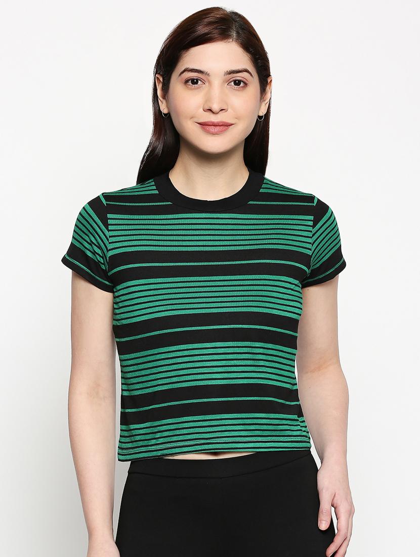 crew neck striped tee - 17461355 -  Zoom Image - 0