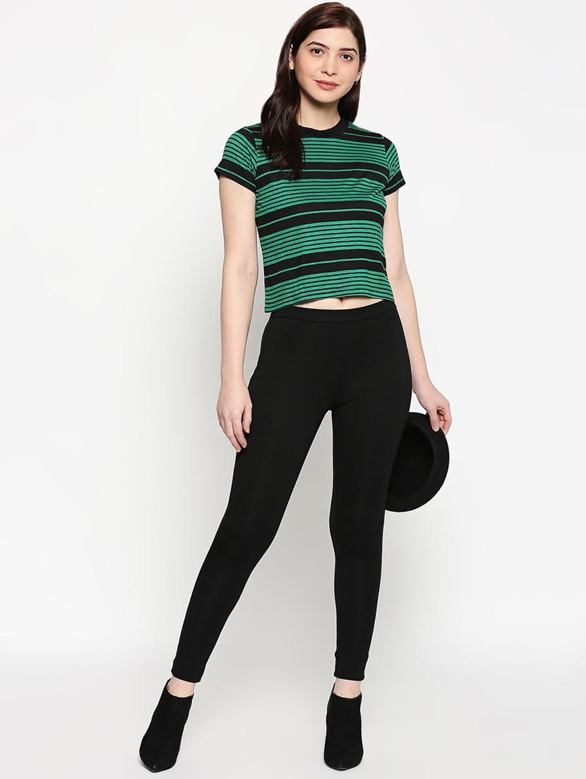 crew neck striped tee - 17461355 - Standard Image - 3