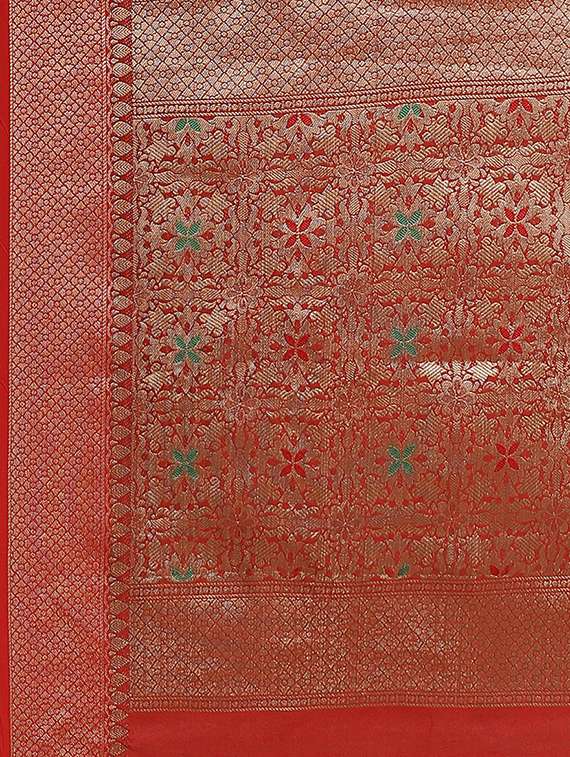 women's banarasi saree with blouse - 17462480 -  Standard Image - 3