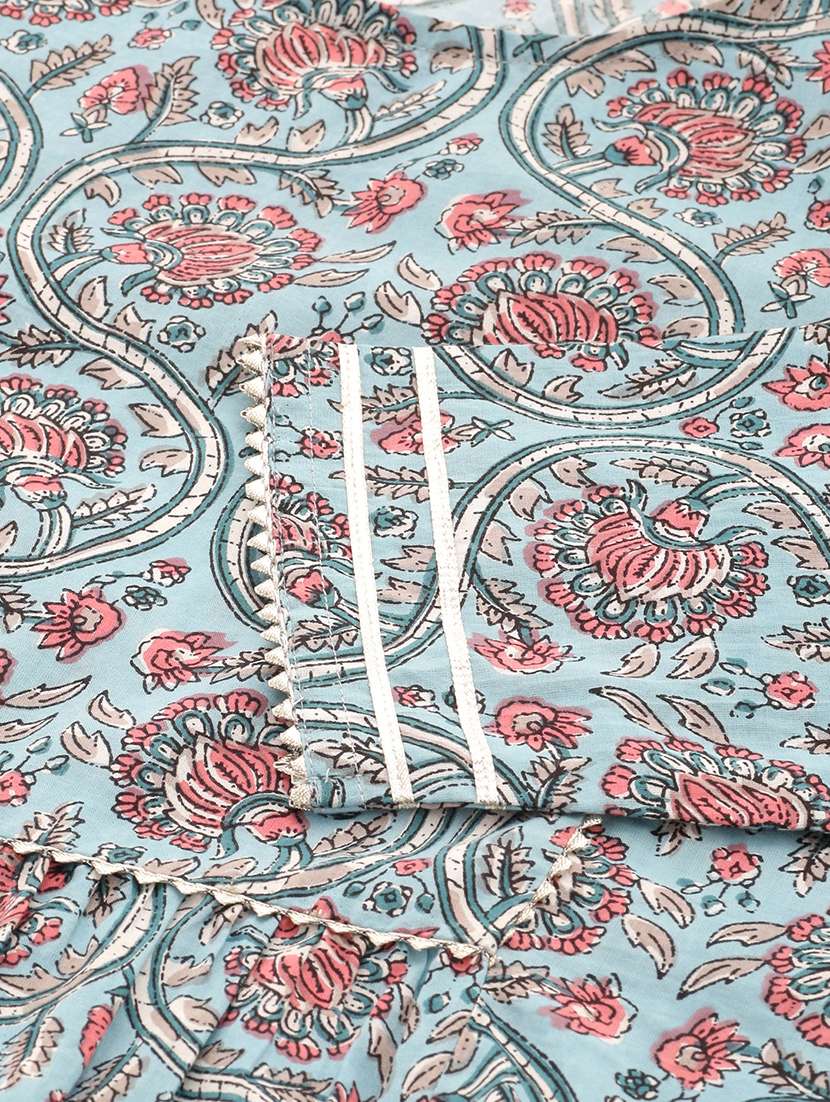 printed suit set with dupatta - 17462510 -  Standard Image - 5
