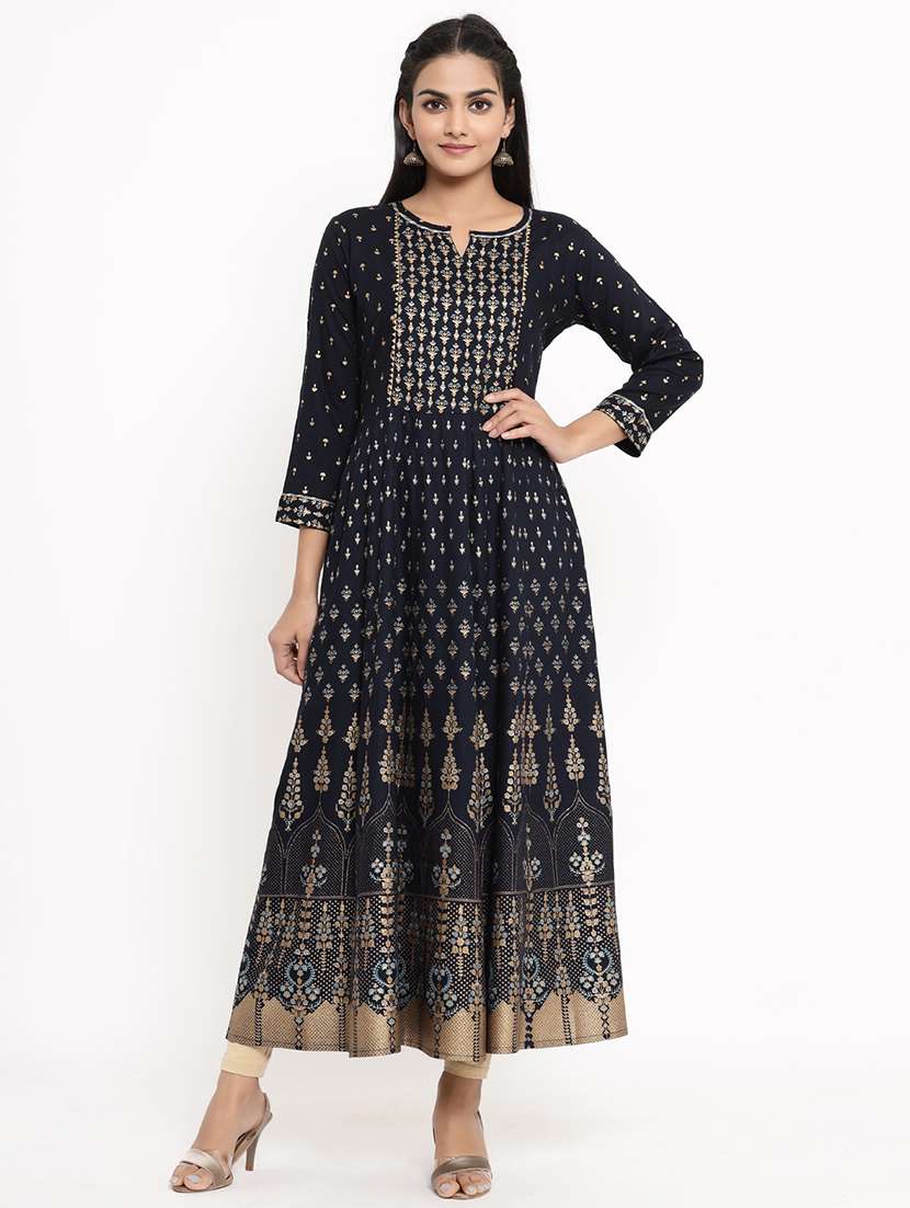 women's flared kurta