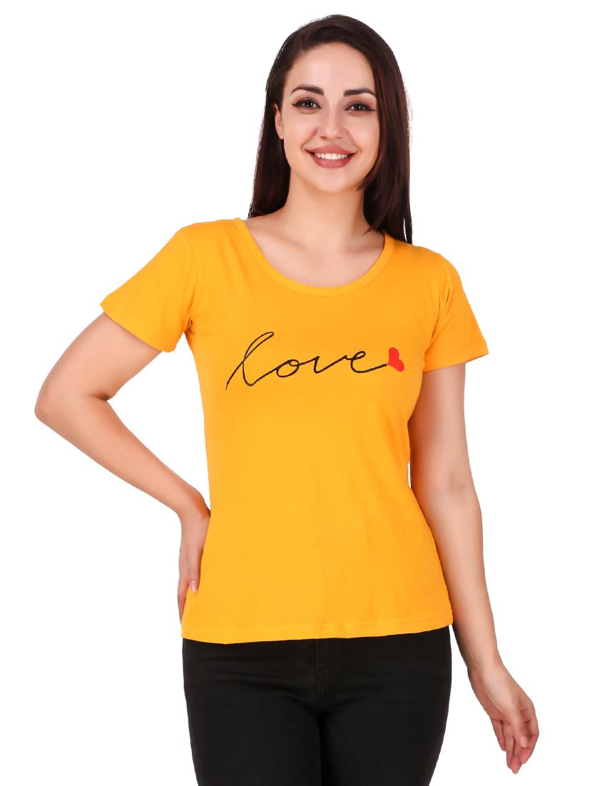 round neck typographic tee  - 17462728 -  Zoom Image - 0