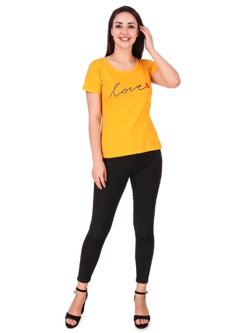 round neck typographic tee - 17462728 - Standard Image - 3