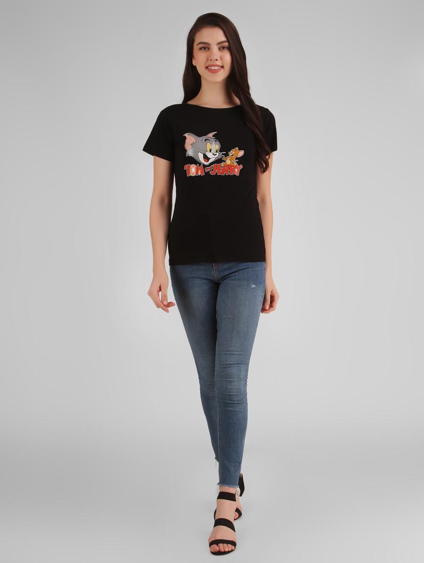 round neck quirky tee - 17462735 - Standard Image - 3