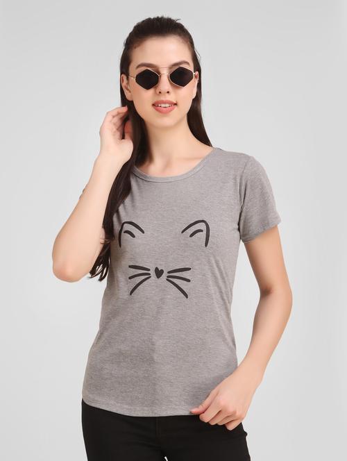 round neck quirky tee  - 17462738 -  Standard Image - 0