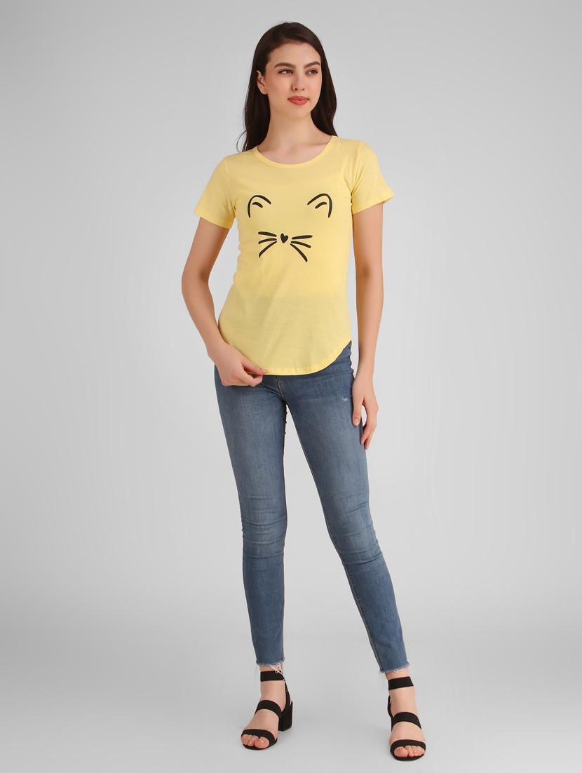 round neck quirky tee - 17462739 - Standard Image - 3