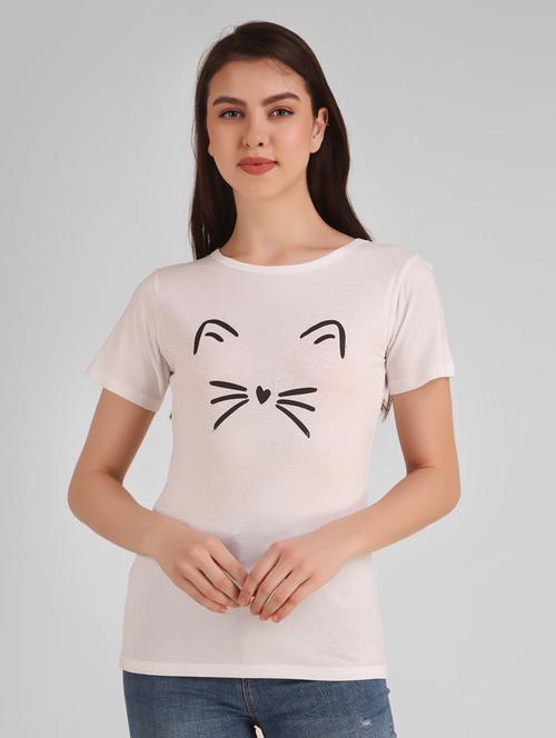 round neck quirky tee  - 17462740 -  Standard Image - 0