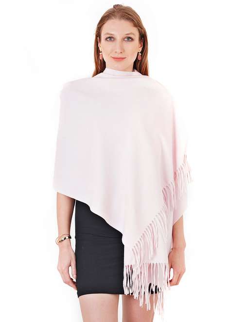 pink wool stole - 17462821 -  Standard Image - 0
