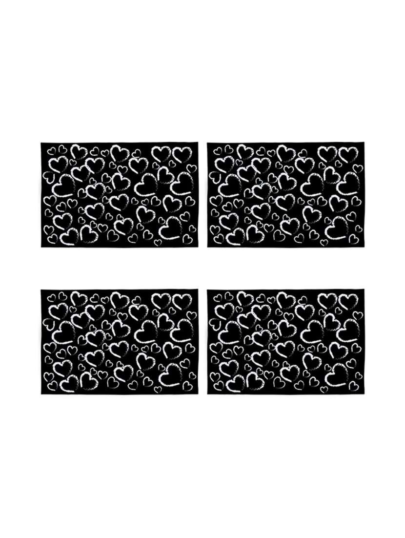  satin polyester dinning table placements set of 4 - 17463020 -  Zoom Image - 0