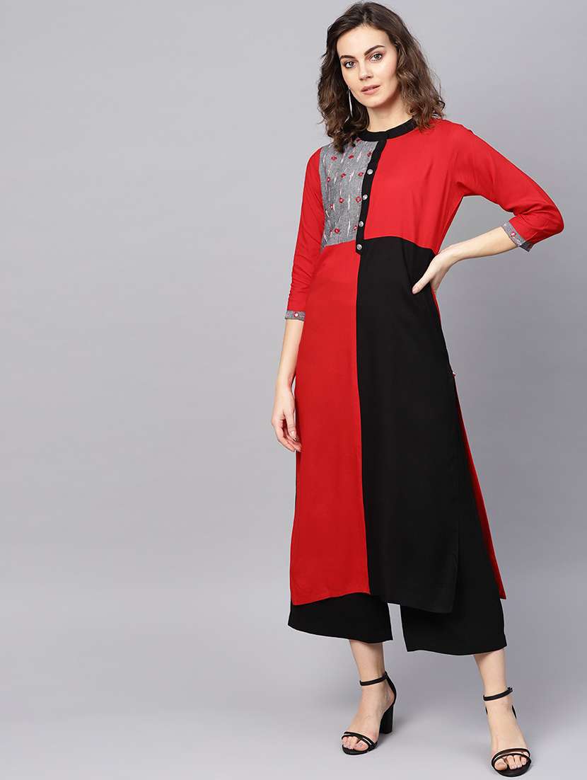 women's straight kurta