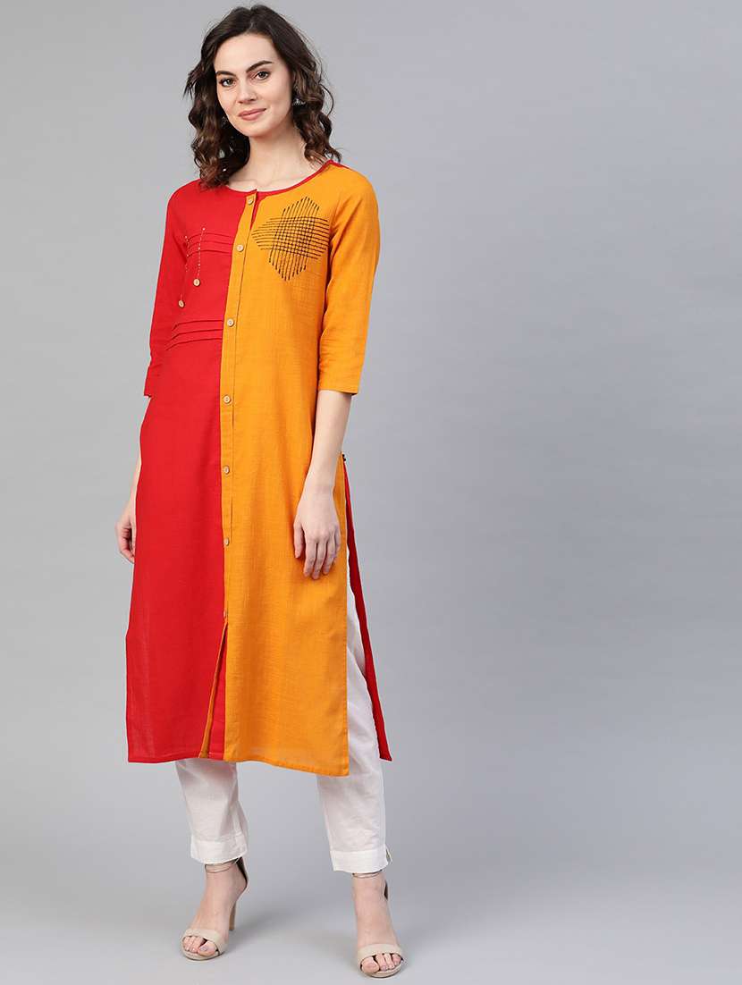 women's straight kurta
