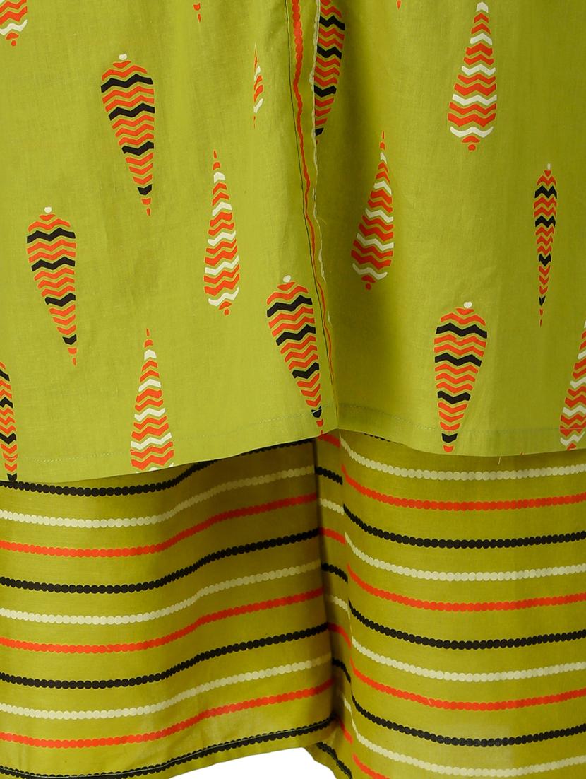printed kurta palazzo set - 17463191 - Standard Image - 5