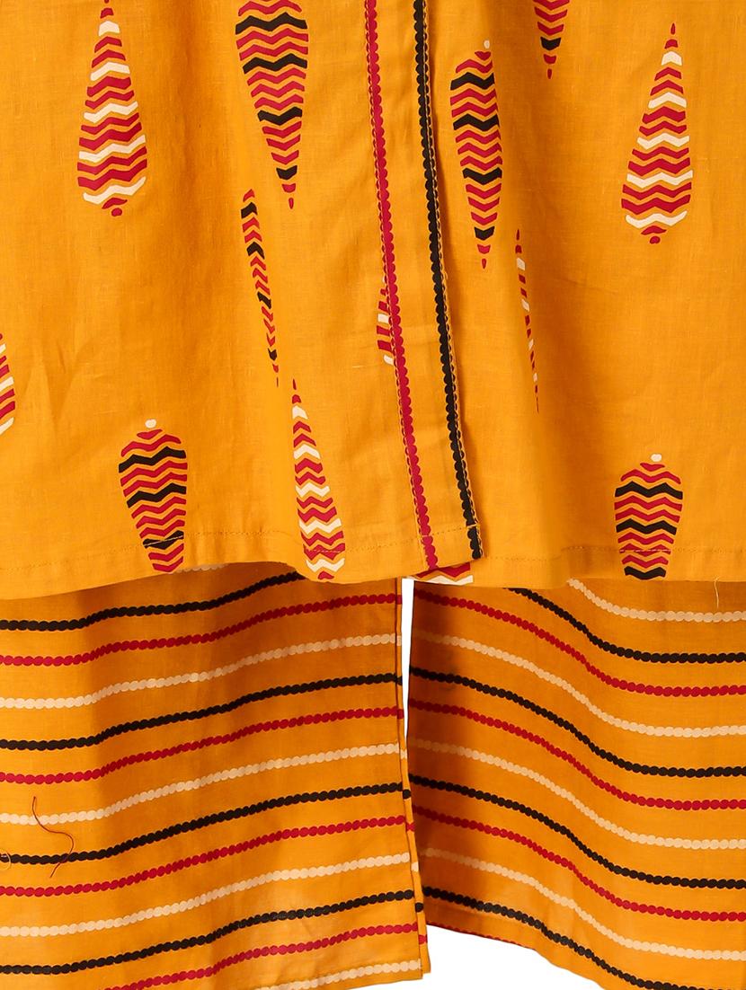 printed kurta palazzo set - 17463192 - Standard Image - 5