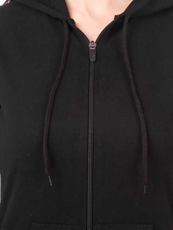 black none sweatshirt - 17463287 - Standard Image - 3