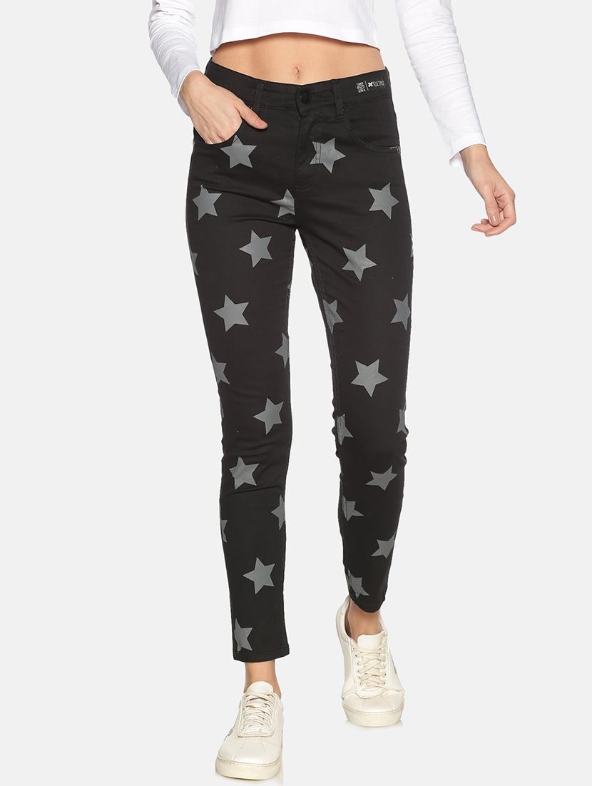 women's printed slim fit jeans - 17465192 -  Zoom Image - 0