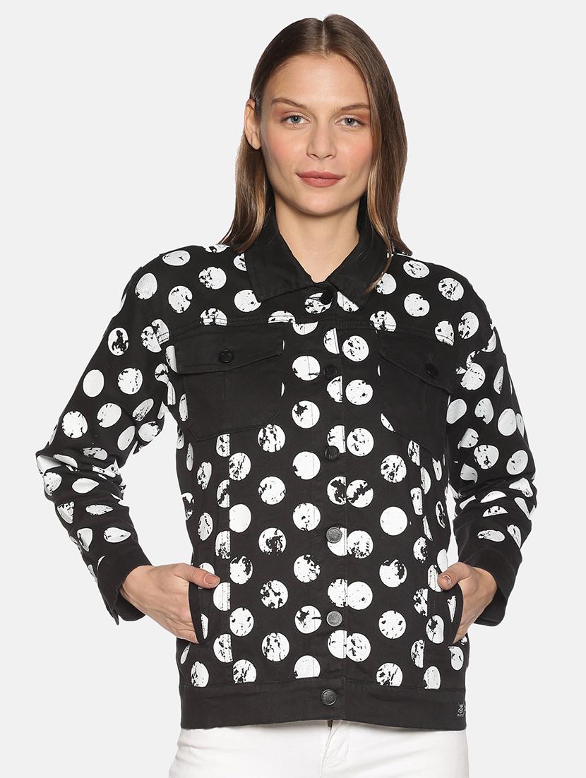 polka dot regular jacket  - 17465198 -  Zoom Image - 0