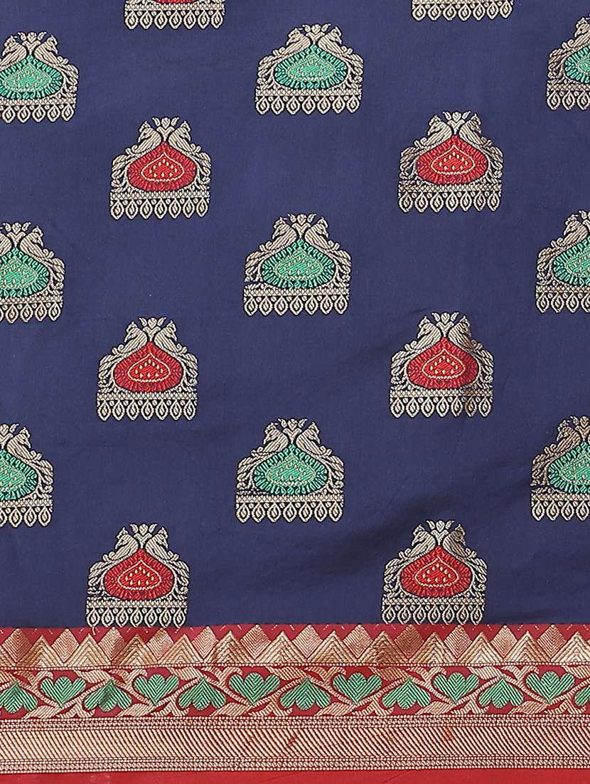 women's banarasi saree with blouse - 17465478 -  Standard Image - 3